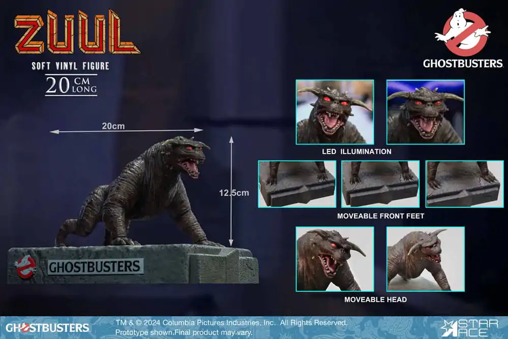 Ghostbusters Soft Vinyl 1/8 Zuul Deluxe Version szobor figura 12 cm termékfotó