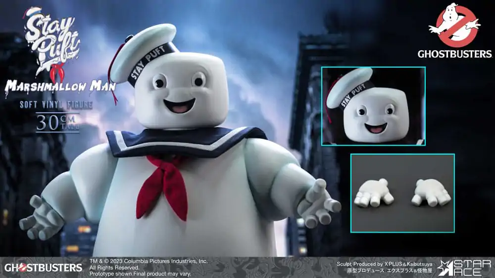 Ghostbusters Soft Vinyl szobor figura Stay Puft Marshmallow Man Deluxe Version 30 cm termékfotó
