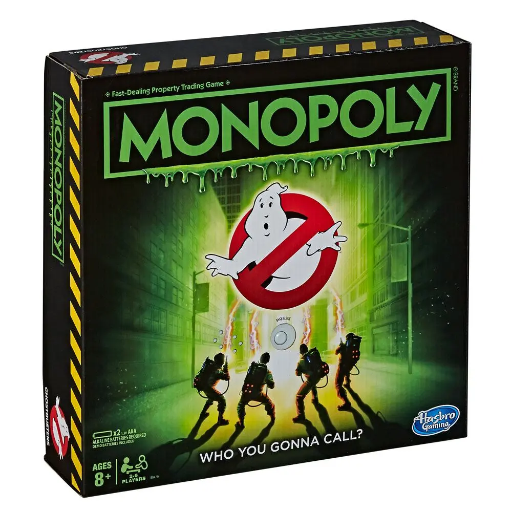 Ghostbusters társasjáték Monopoly Angol nyelvű termékfotó