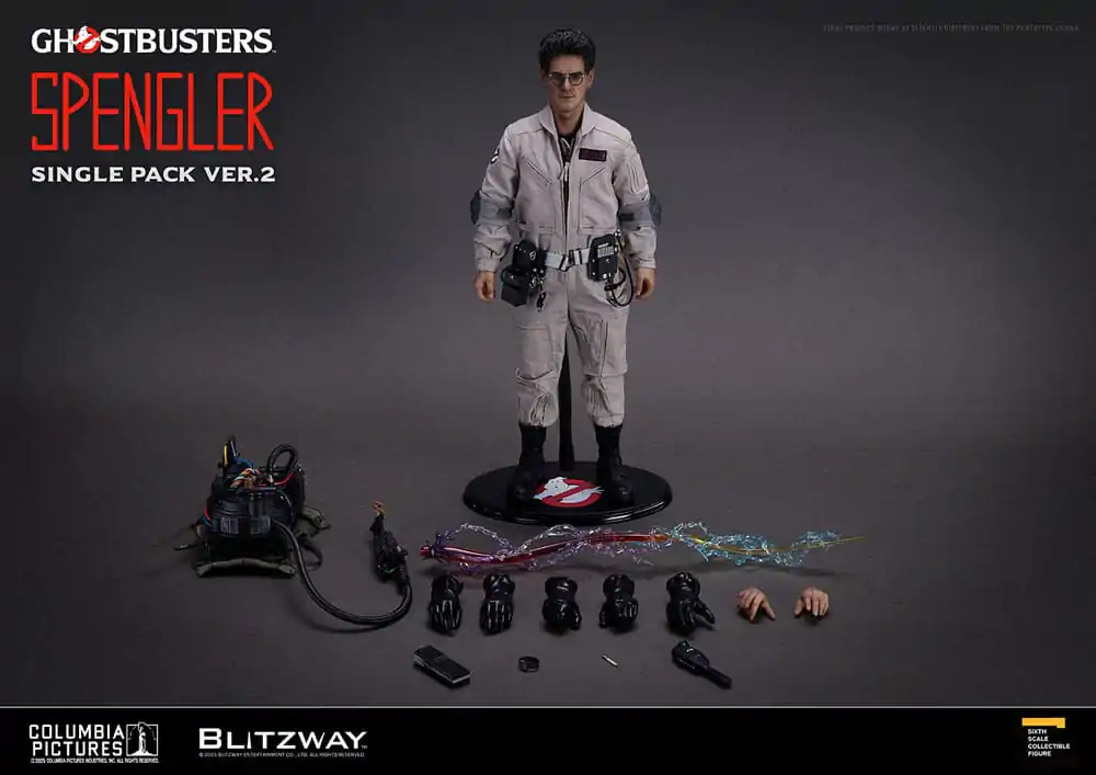 Ghostbusters UMS 1/6 Egon Spengler Ver. 2 akciófigura 31 cm termékfotó