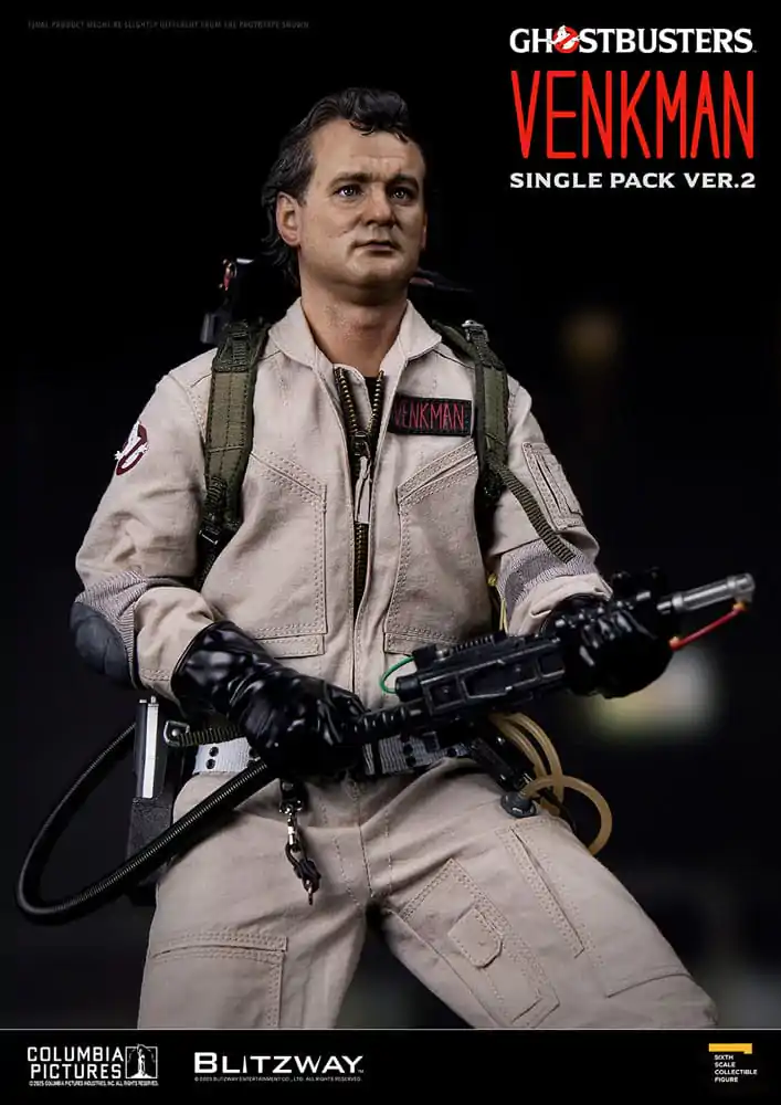 Ghostbusters UMS 1/6 Peter Venkman Ver. 2 akciófigura 31 cm termékfotó