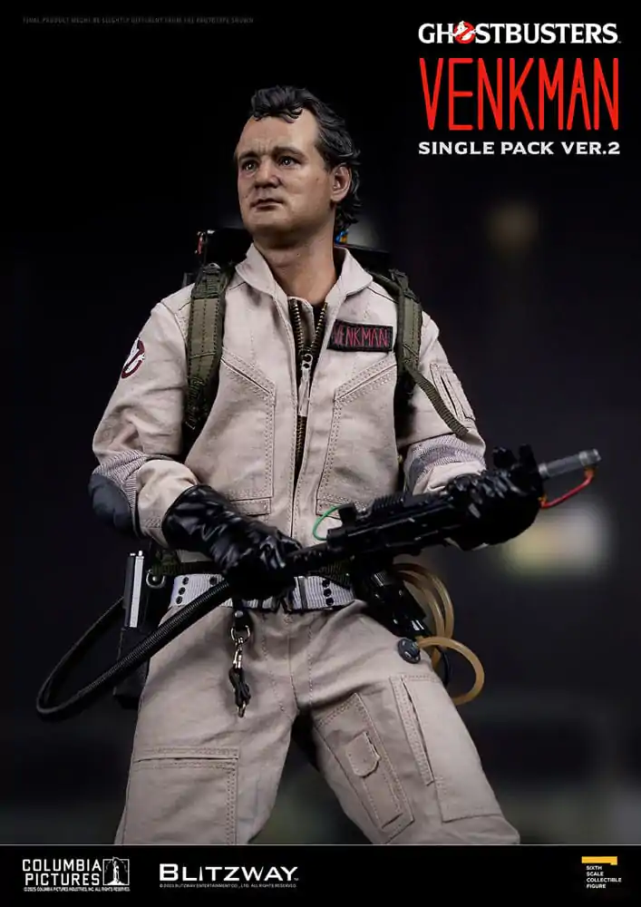 Ghostbusters UMS 1/6 Peter Venkman Ver. 2 akciófigura 31 cm termékfotó