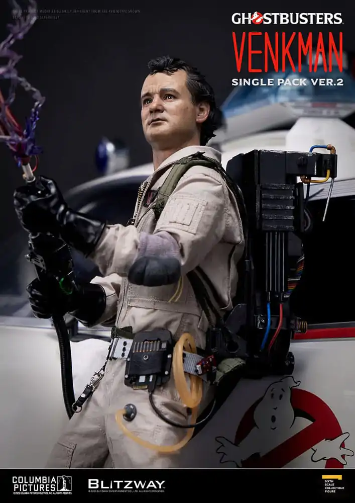Ghostbusters UMS 1/6 Peter Venkman Ver. 2 akciófigura 31 cm termékfotó