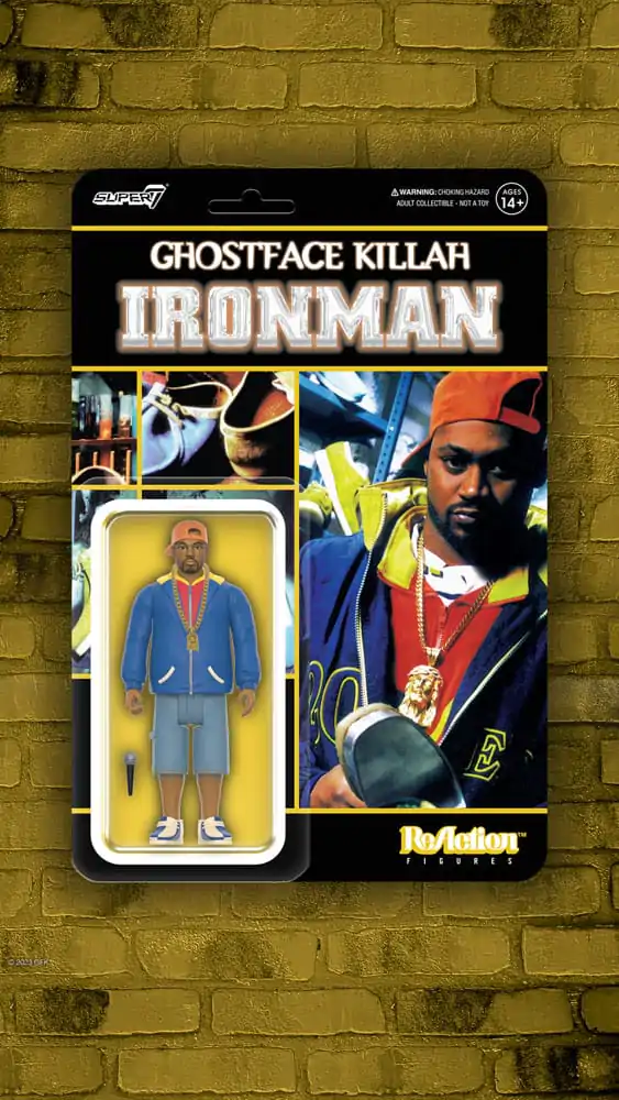 Ghostface Killah ReAction akciófigura Ghostface Killah (Ironman) 10 cm termékfotó