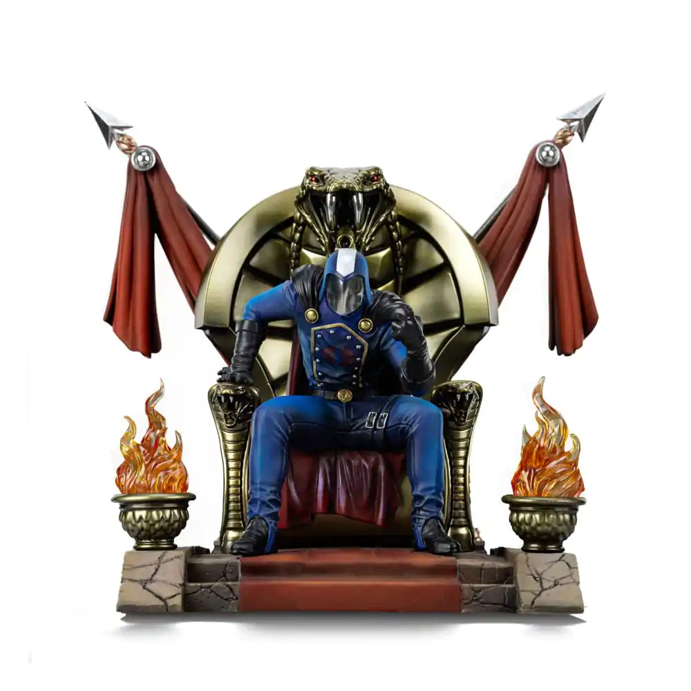 GI Joe Art Scale 1/10 Cobra Commander szobor figura 25 cm termékfotó