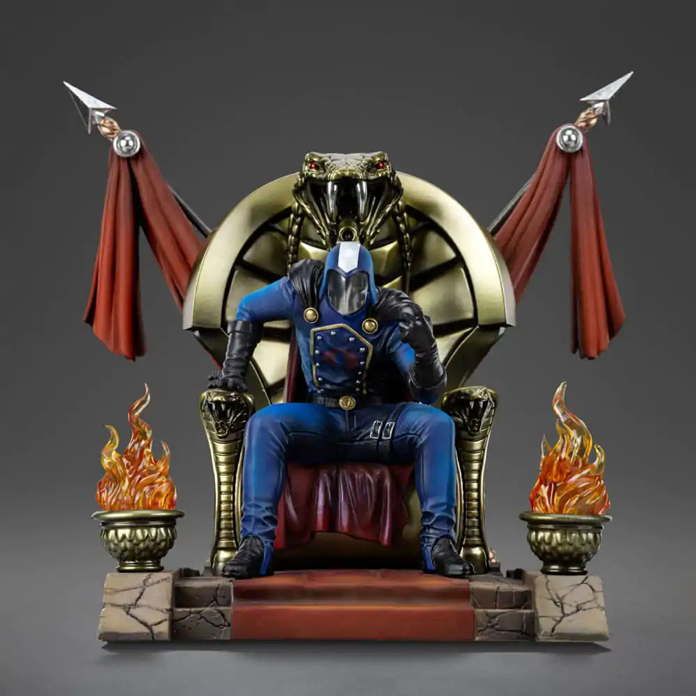 GI Joe Art Scale 1/10 Cobra Commander szobor figura 25 cm termékfotó