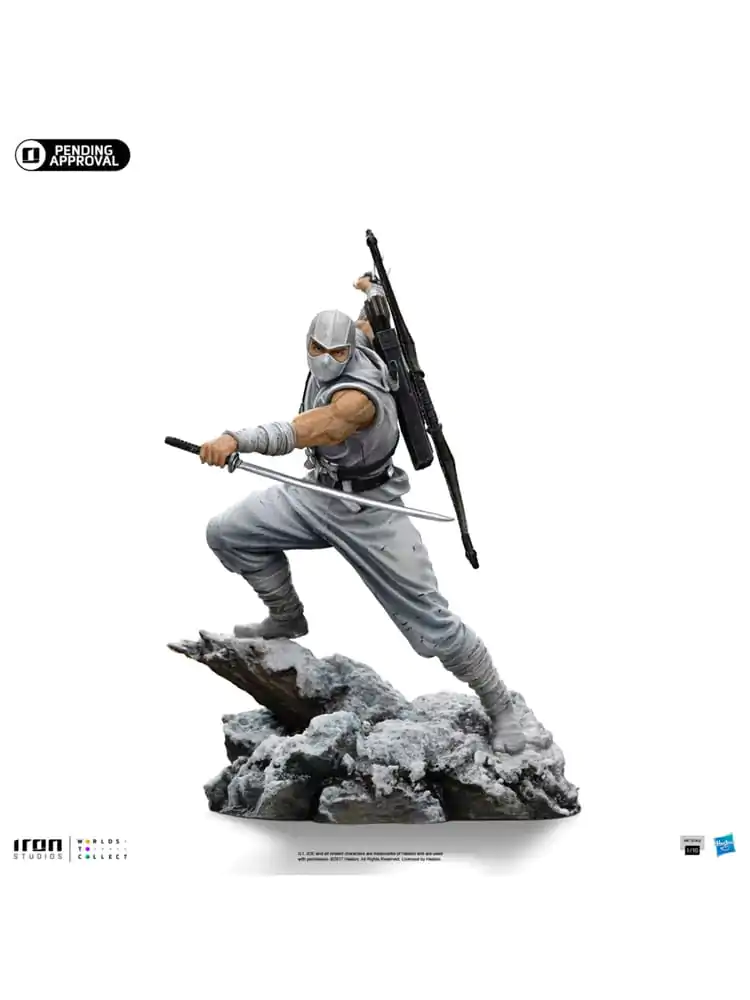 GI Joe Art Scale 1/10 Storm Shadow szobor figura 23 cm termékfotó