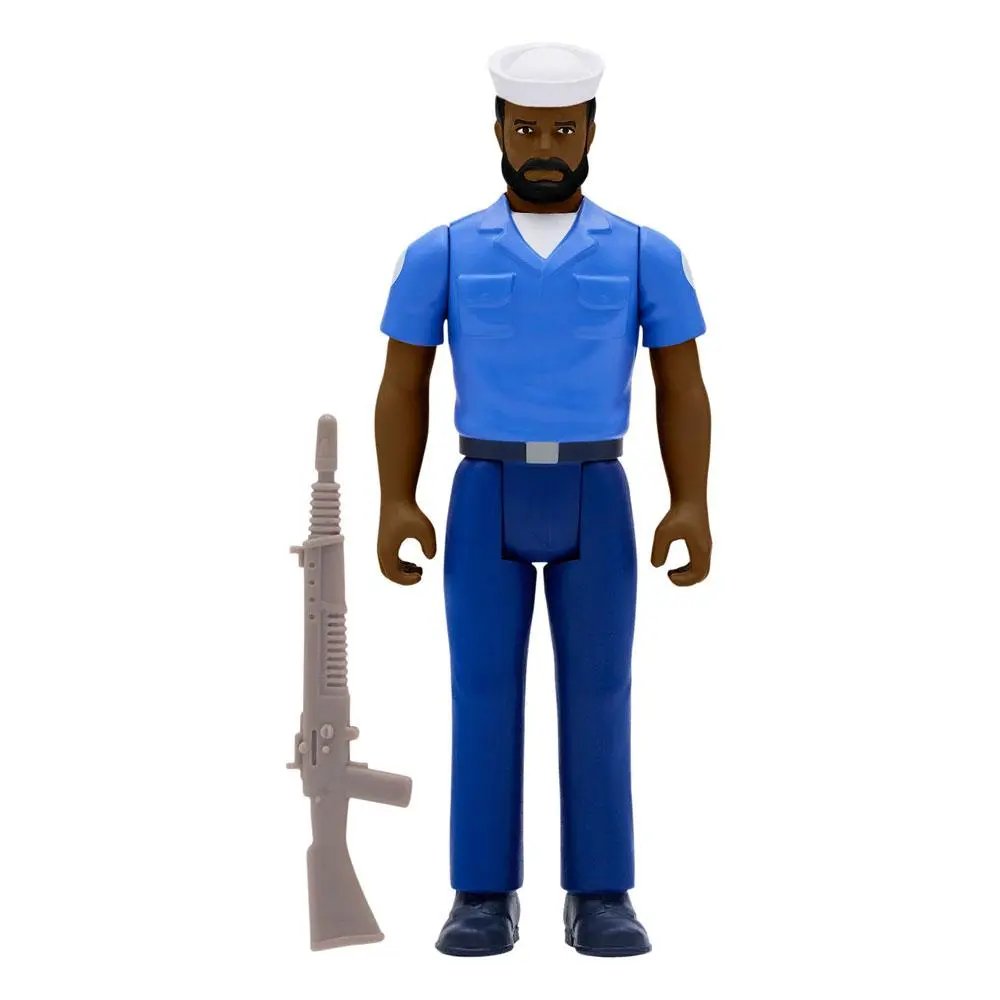 GI Joe ReAction Blueshirt Beard (Dark Brown) akciófigura 10 cm termékfotó
