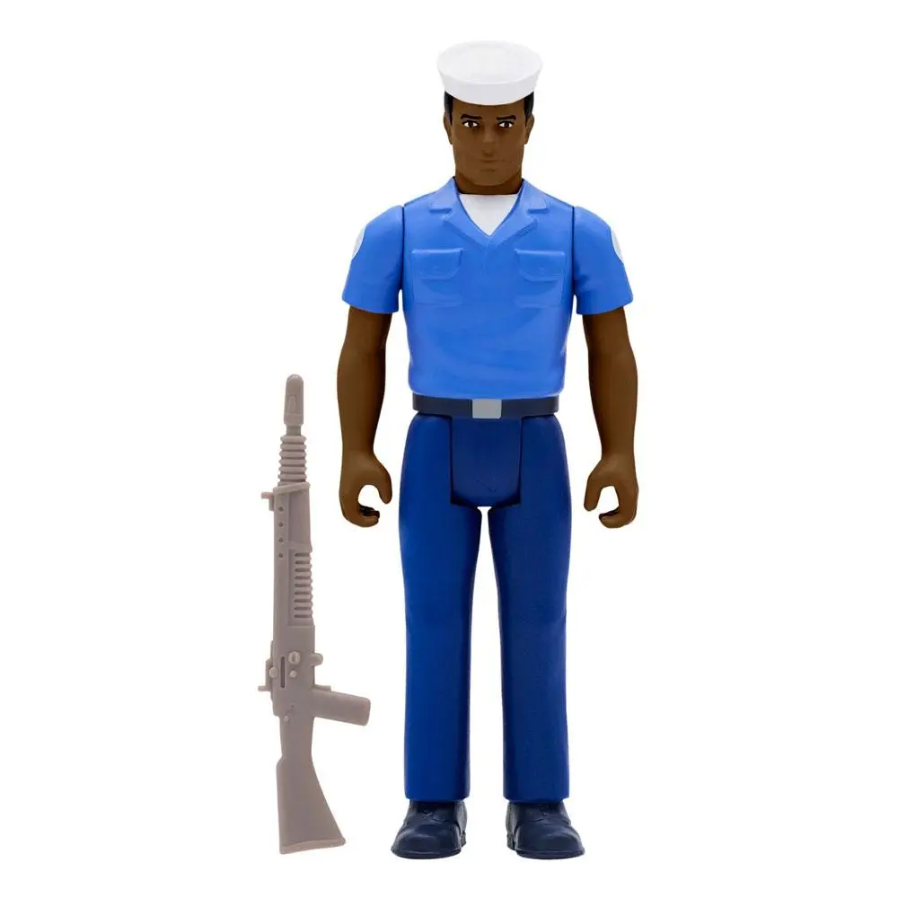 GI Joe ReAction Blueshirt Clean (Dark Brown) Wave 2 akciófigura 10 cm termékfotó