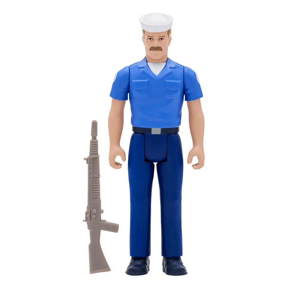 GI Joe ReAction Blueshirt Mustache (Pink) Wave 2 akciófigura 10 cm termékfotó