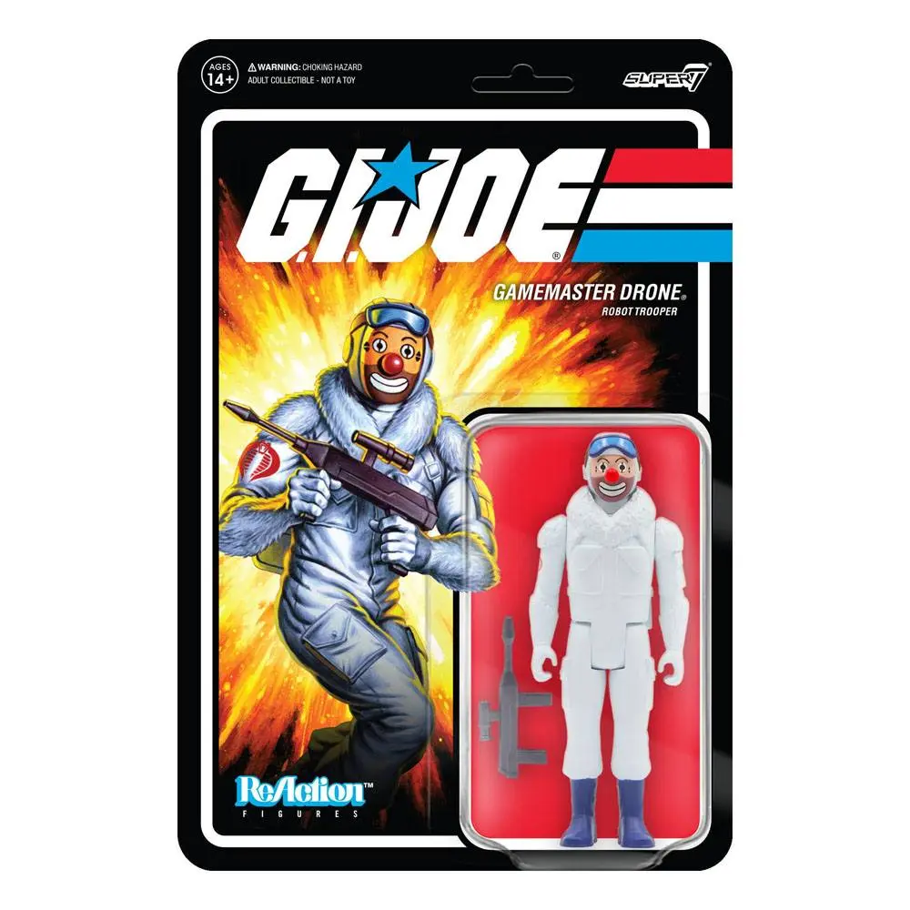 GI Joe ReAction Gamemaster Toy Soldier Wave 2 akciófigura 10 cm termékfotó