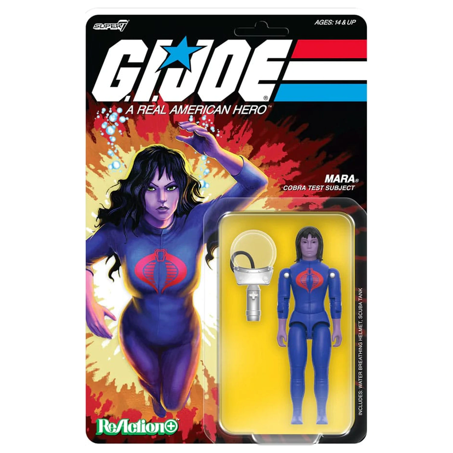 GI Joe ReAction+ Wave 06 Mara akciófigura 10 cm  termékfotó