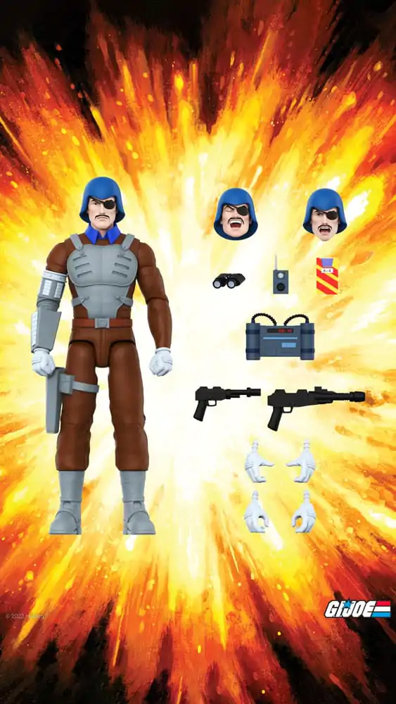 GI Joe Ultimates Action Figure Wave 5 Major Bludd 20 cm termékfotó