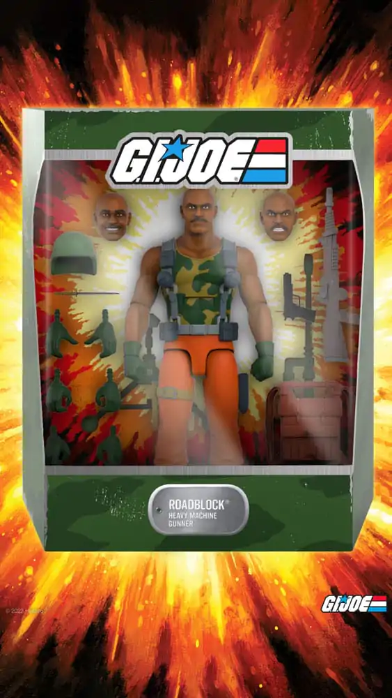 GI Joe Ultimates Action Figure Wave 5 Roadblock 20 cm termékfotó