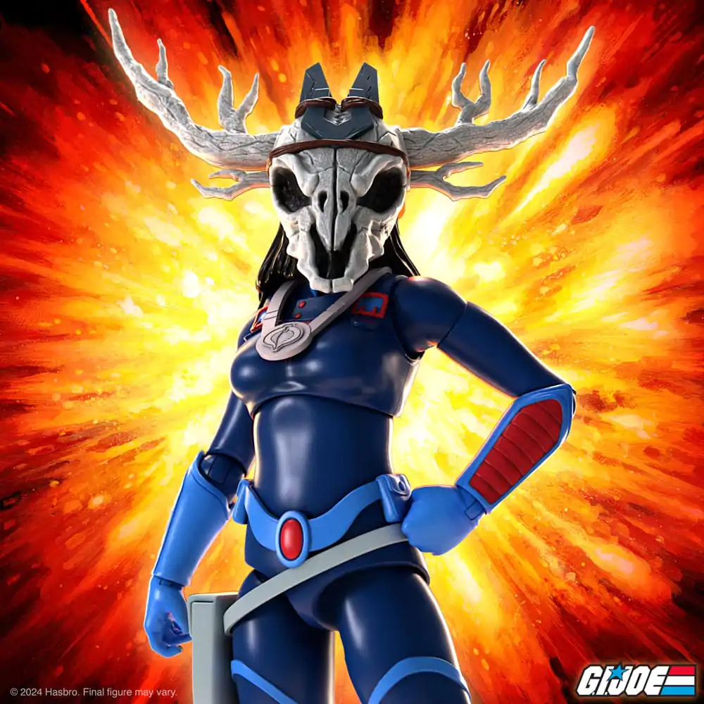 GI Joe Ultimates Wave 6 Baroness (Dark Blue) akciófigura 18 cm termékfotó