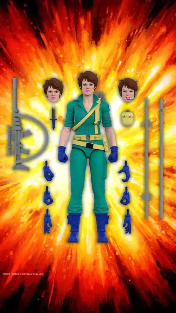 GI Joe Ultimates Wave 6 Lady Jaye (DIC Teal) akciófigura 18 cm termékfotó