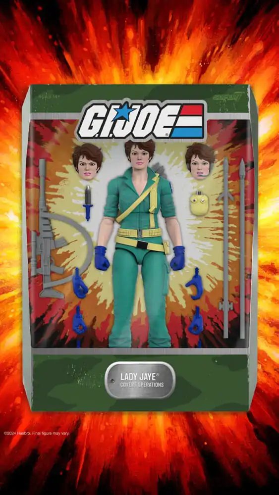 GI Joe Ultimates Wave 6 Lady Jaye (DIC Teal) akciófigura 18 cm termékfotó