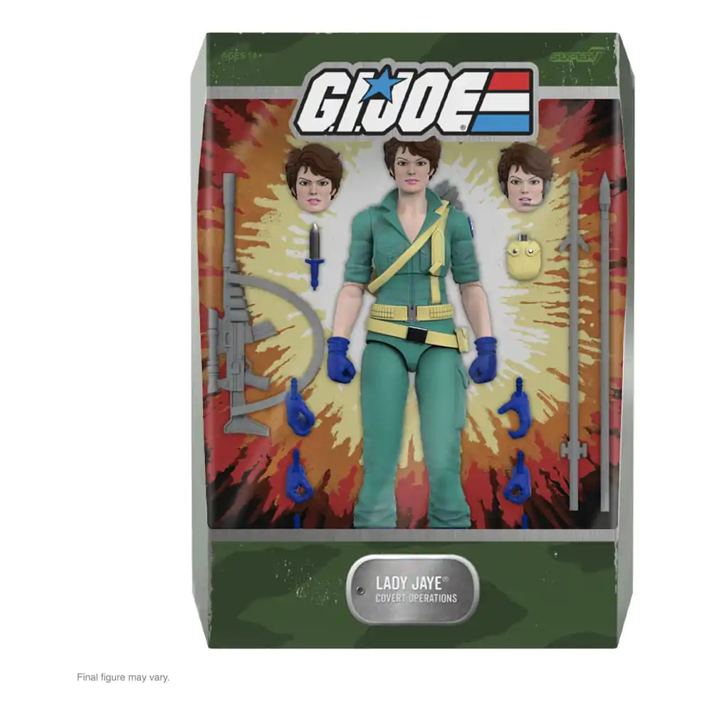 GI Joe Ultimates Wave 6 Lady Jaye (DIC Teal) akciófigura 18 cm termékfotó