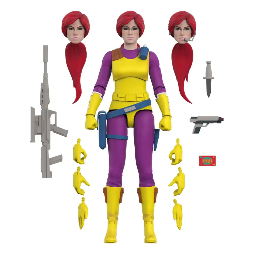 GI Joe Ultimates Wave 6 Scarlett (DIC Purple) akciófigura 18 cm termékfotó