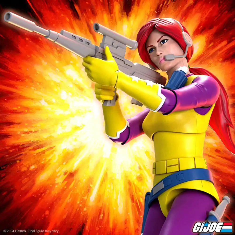 GI Joe Ultimates Wave 6 Scarlett (DIC Purple) akciófigura 18 cm termékfotó