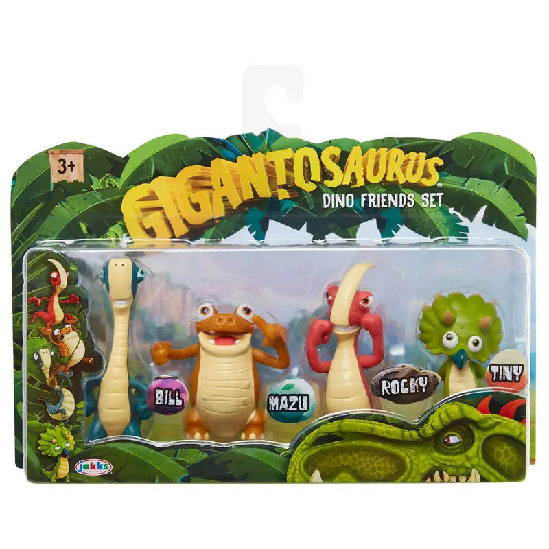 Gigantosaurus Dino Friends 4db-os figura csomag termékfotó