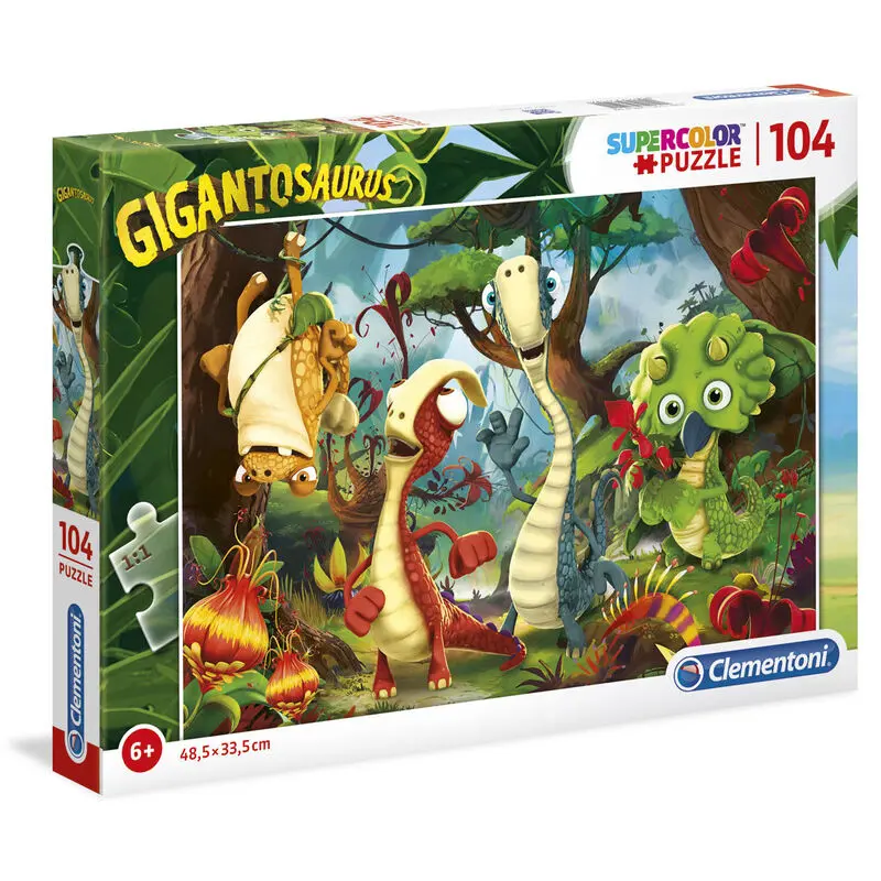 Gigantosaurus puzzle 104db-os termékfotó