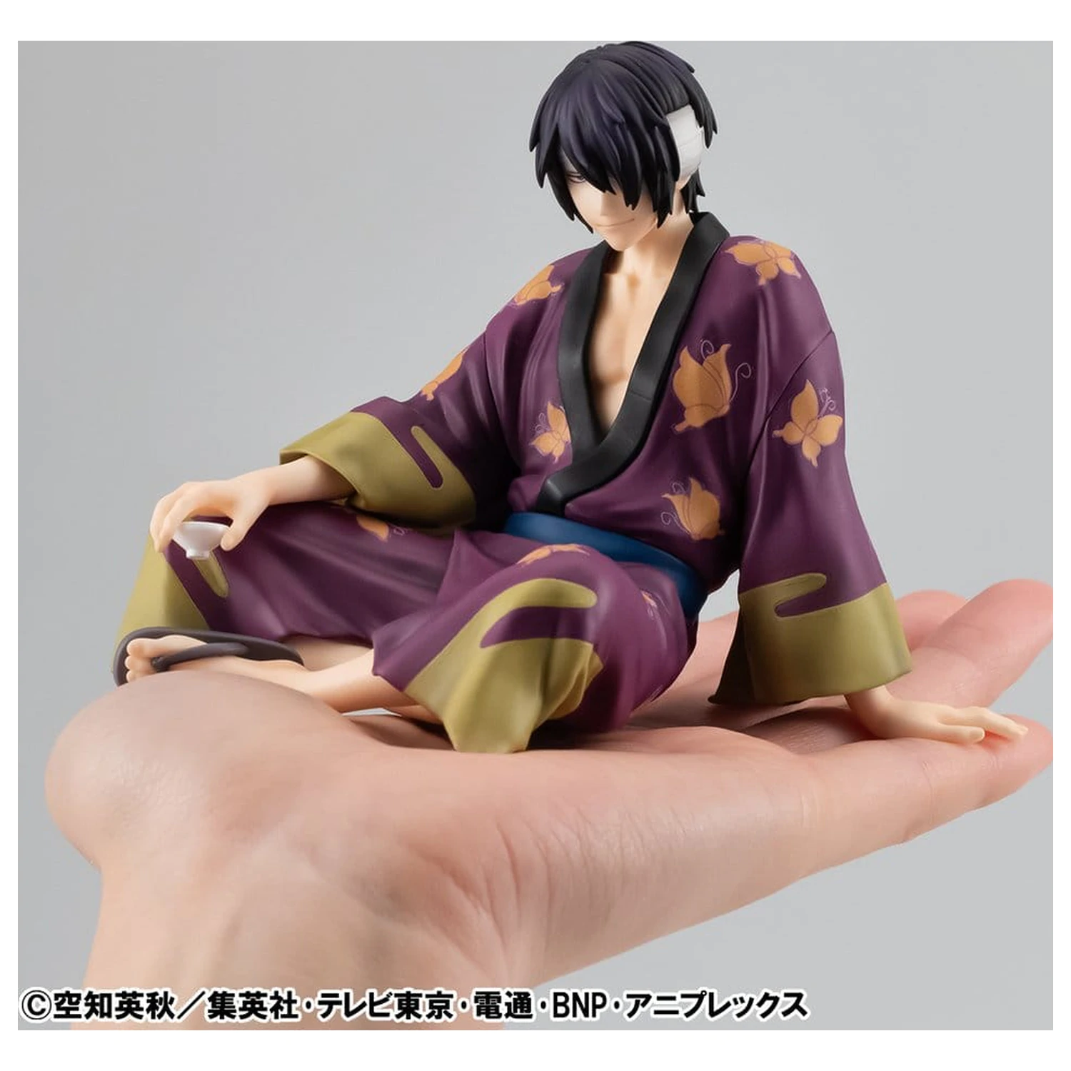 Gintama G.E.M. Series Takasugi San Palm Size PVC szobor figura 9 cm        termékfotó