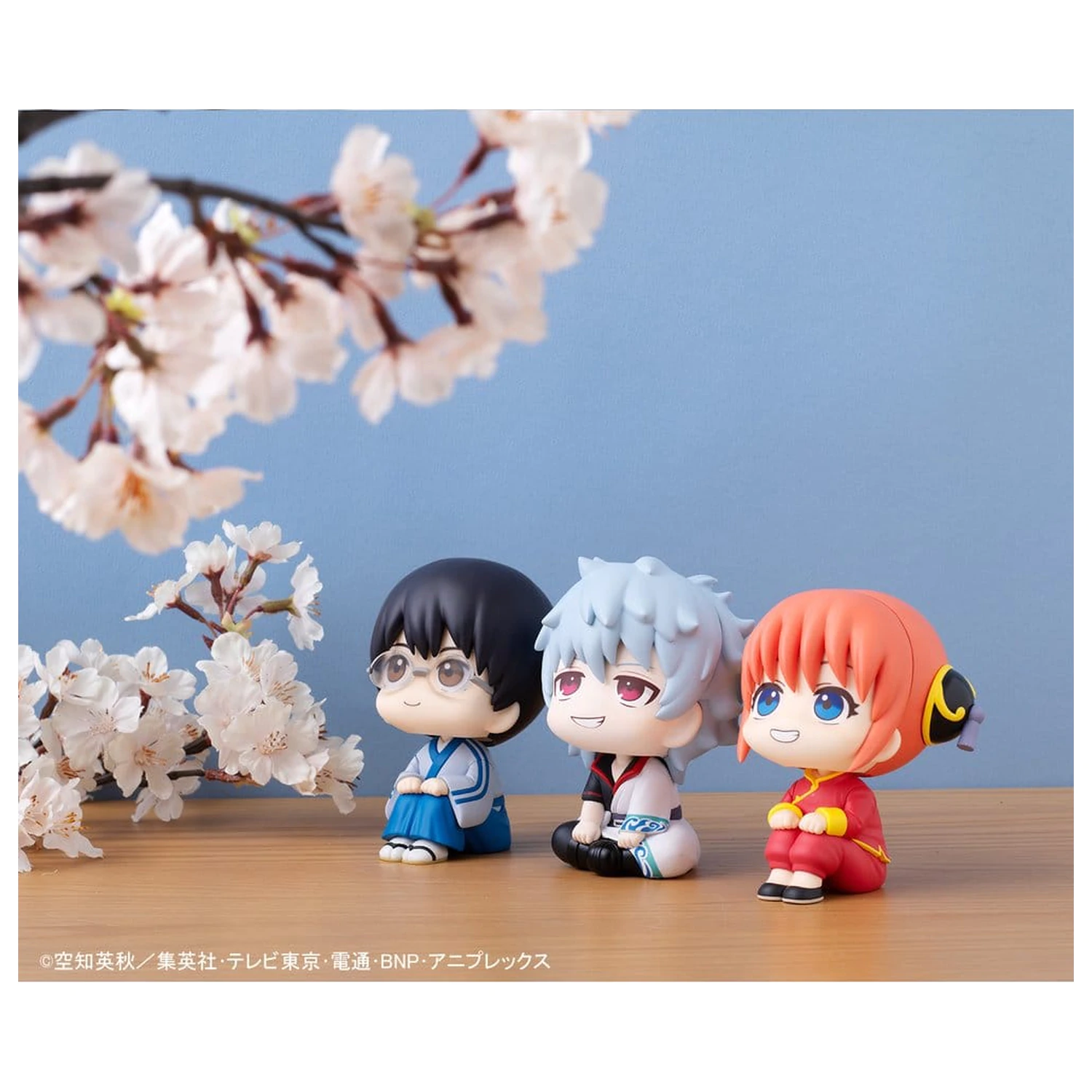 Gintama Look Up Shimpachi Shimura PVC szobor figura 11 cm  termékfotó