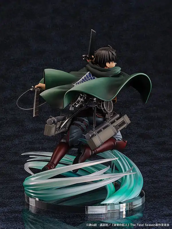 Attack on Titan 1/6 Humanity's Strongest Soldier Levi PVC szobor figura 23 cm termékfotó