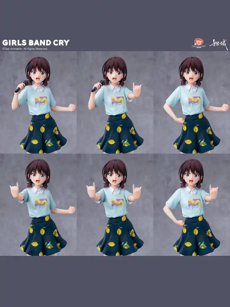 Girls Band Cry Natsu wo Mankitsu shite Sakebe Series No. 1 1/7 Nina Iseri PVC szobor figura 24 cm    termékfotó