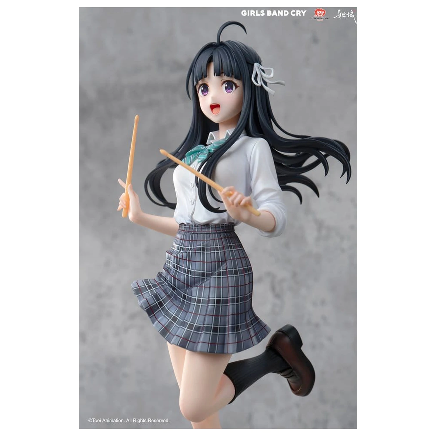 Girls Band Cry Natsu wo Mankitsu shite Sakebe Series No. 2 PVC szobor figura 1/7 Subaru Awa 26 cm     termékfotó