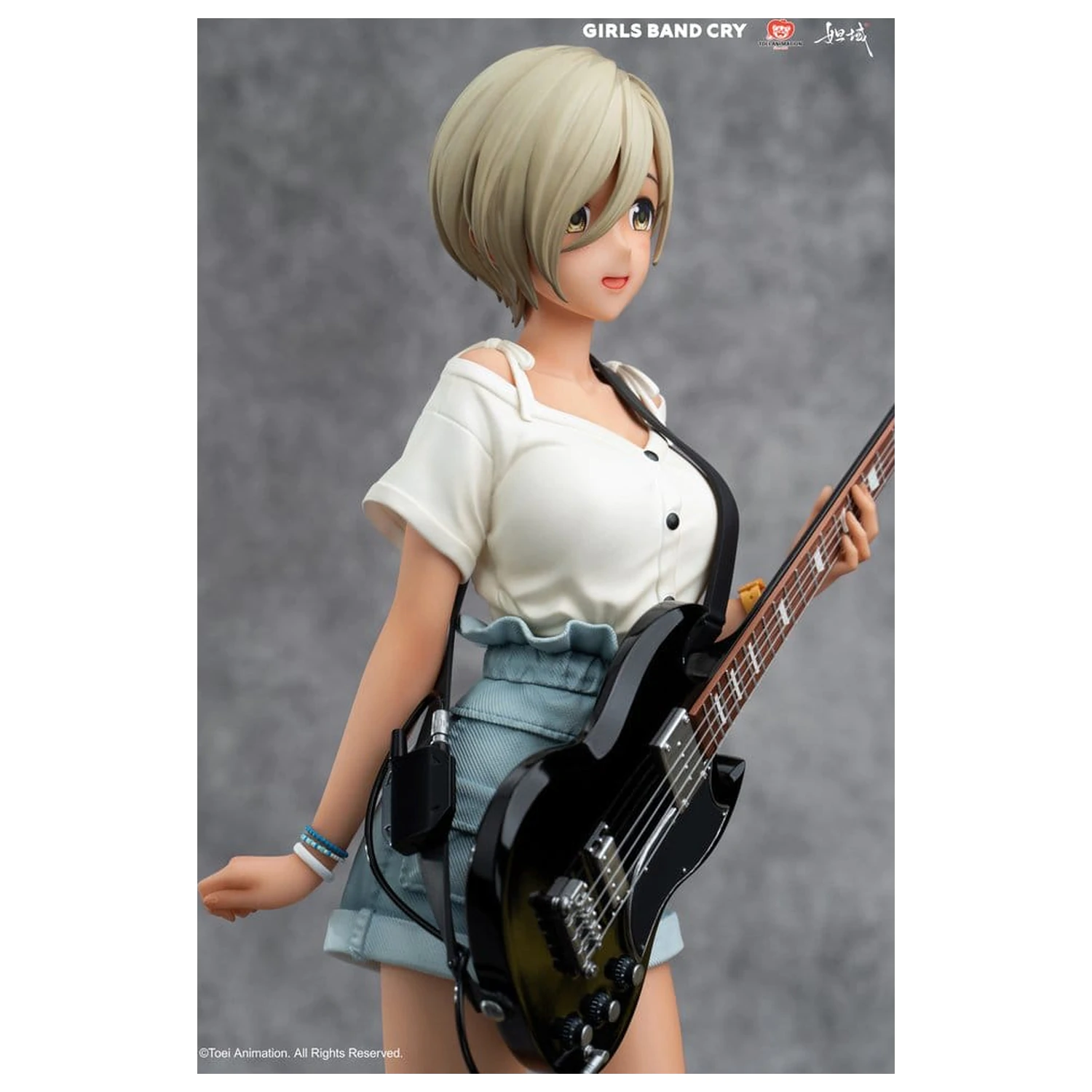 Girls Band Cry Natsu wo Mankitsu shite Sakebe Series No. 3 PVC szobor figura 1/7 Rupa 26 cm   termékfotó
