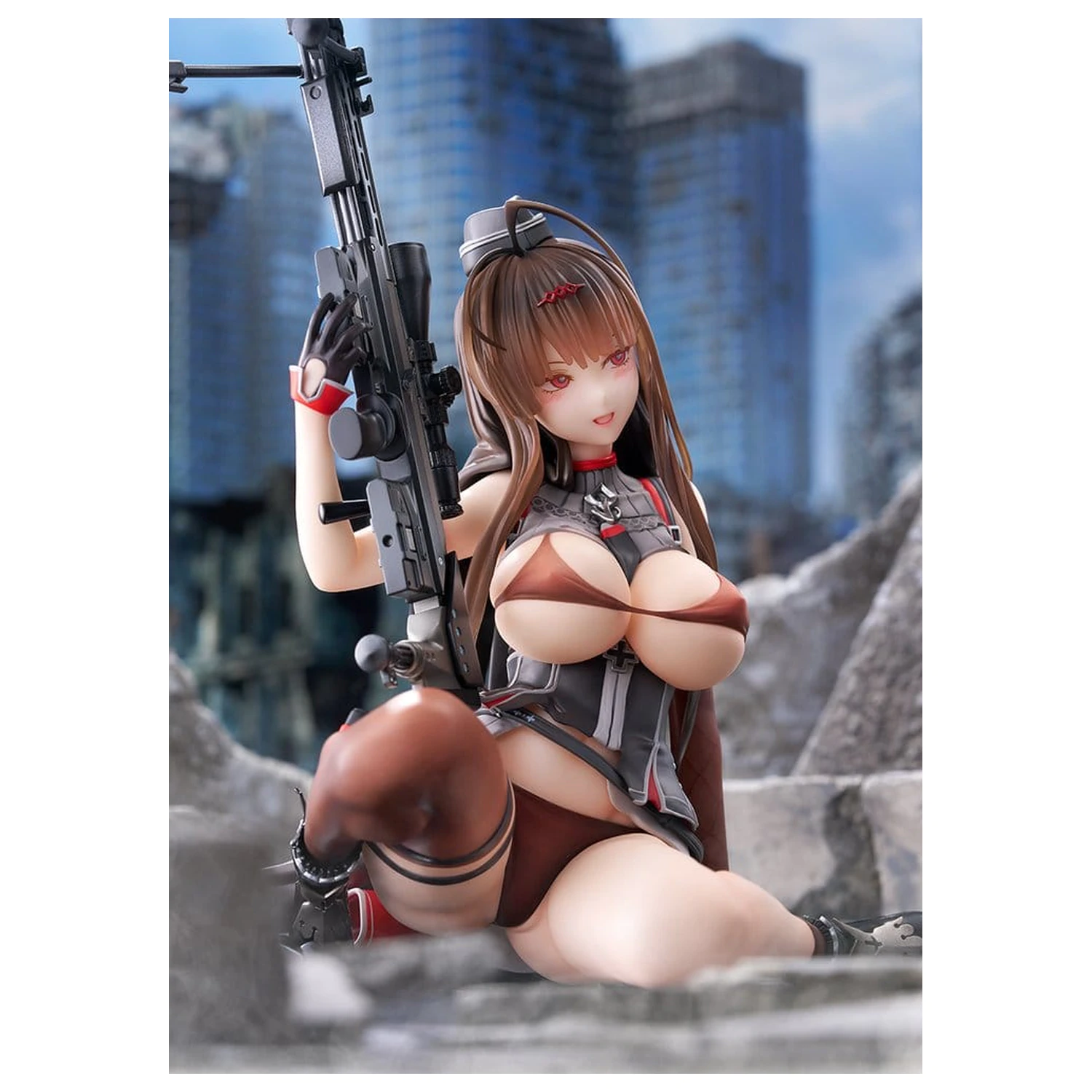 Girls' Frontline 1/7 Gd DSR-50 Heavy Damage Ver. PVC figura 24 cm termékfotó