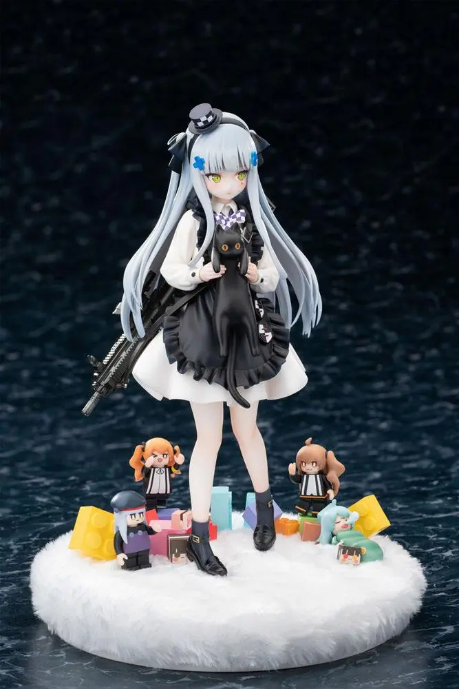 Girls Frontline 1/7 HK416 Gift from The Black Cat Ver. PVC szobor figura 22 cm termékfotó