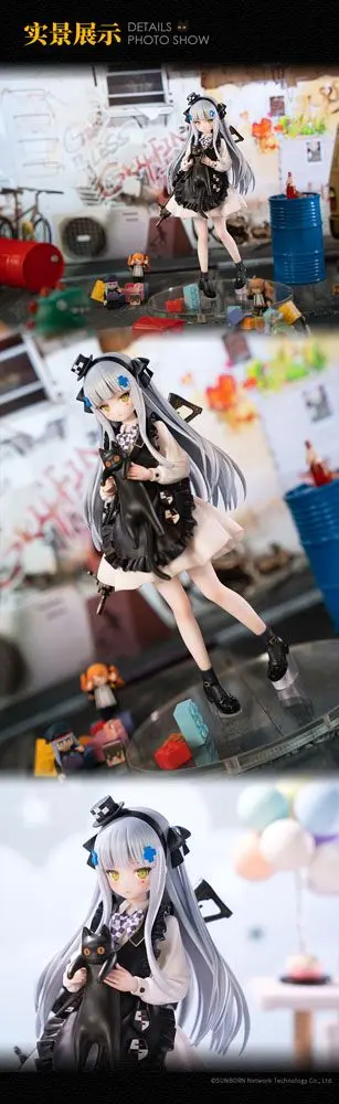 Girls Frontline 1/7 HK416 Gift from The Black Cat Ver. PVC szobor figura 22 cm termékfotó