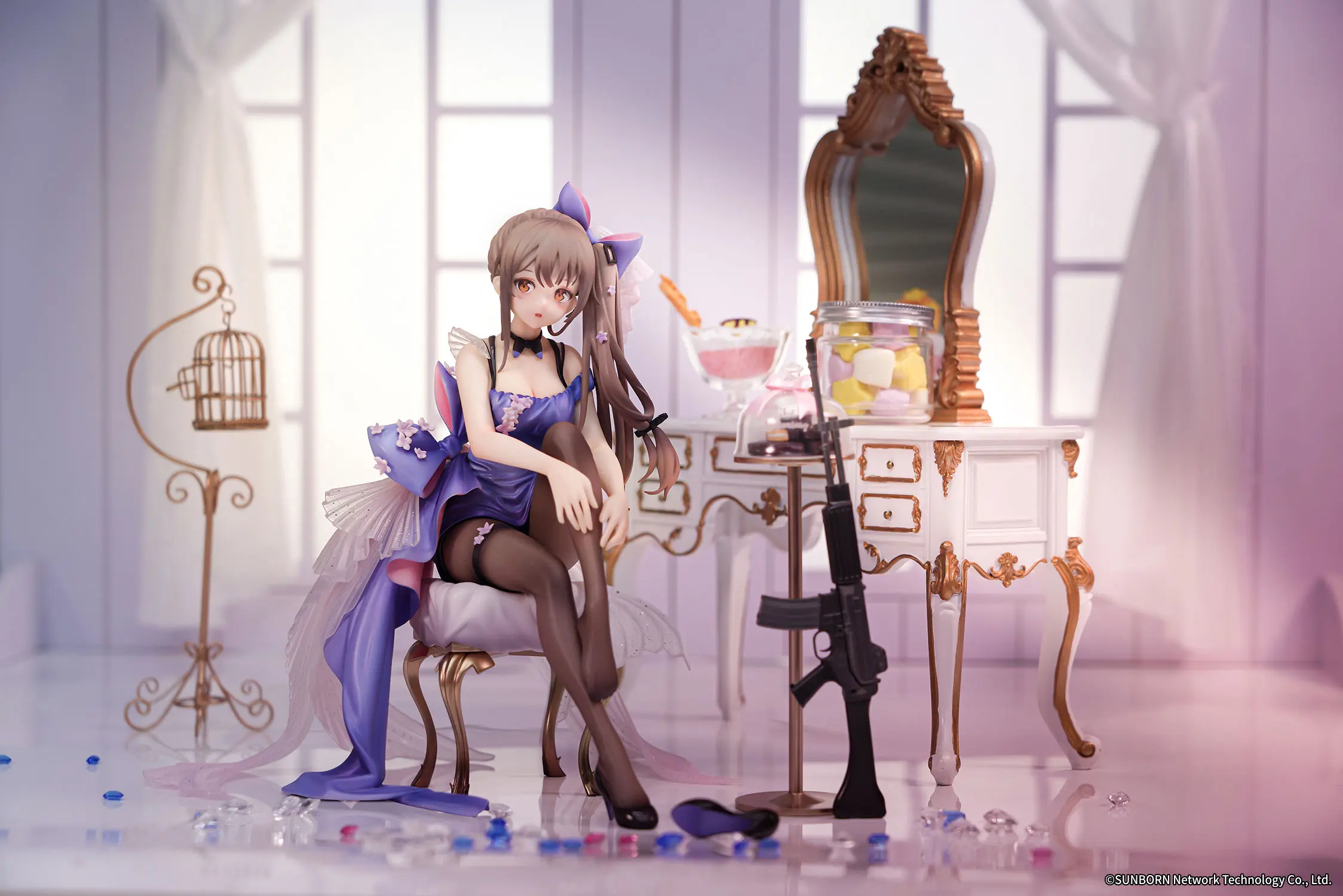 Girls Frontline 1/7 K2 Before the Dawn Ver. figura 20 cm termékfotó