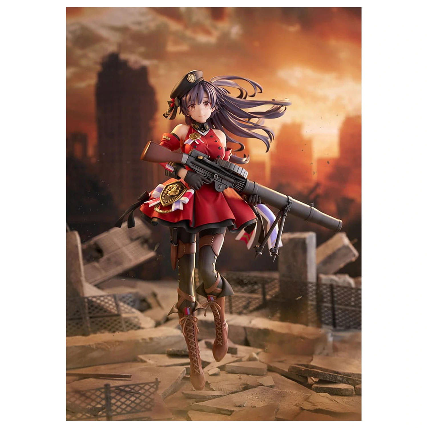 Girls' Frontline 1/7 Lewis PVC szobor figura 26 cm  termékfotó