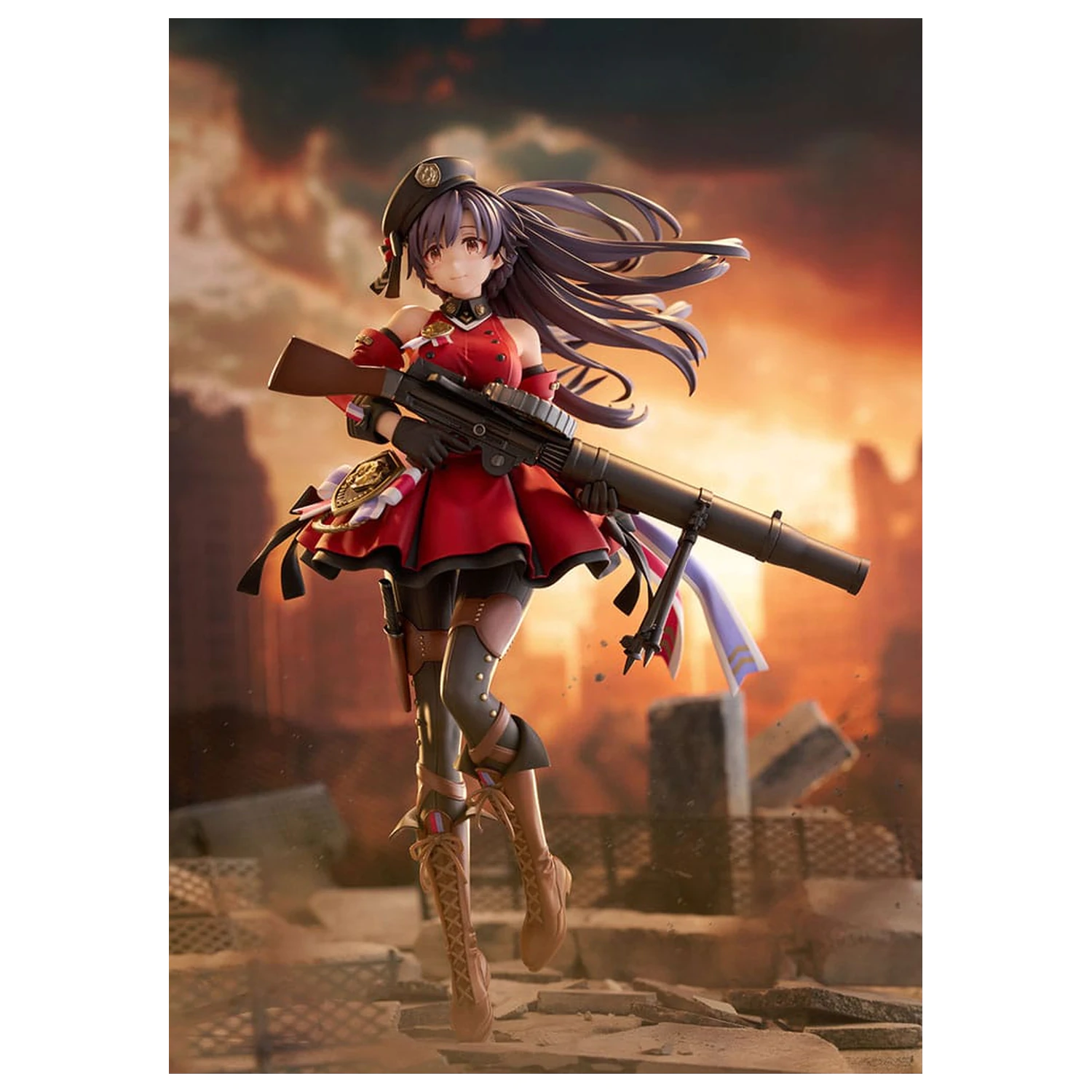 Girls' Frontline 1/7 Lewis PVC szobor figura 26 cm  termékfotó