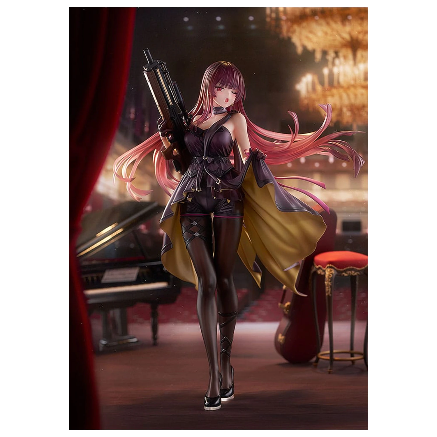 Girls Frontline 1/7 Makiatto: Ballroom Interlude Ver. PVC szobor figura 25 cm termékfotó