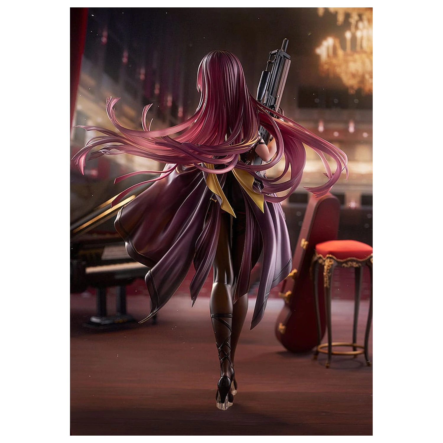 Girls Frontline 1/7 Makiatto: Ballroom Interlude Ver. PVC szobor figura 25 cm termékfotó