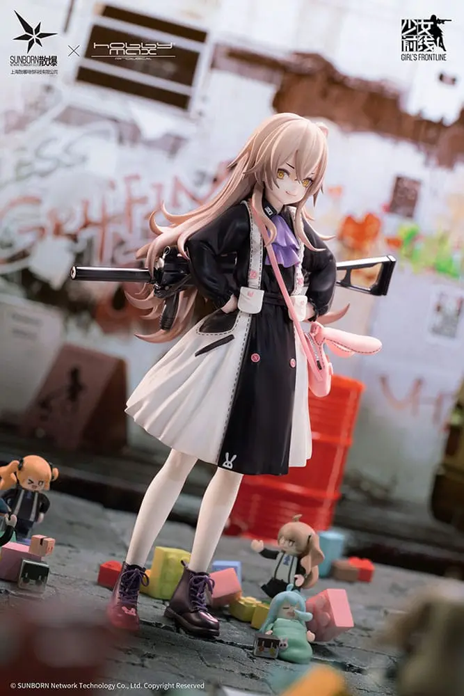 Girls Frontline 1/7 UMP45 Agent Lop Rabbit PVC szobor figura 21 cm termékfotó