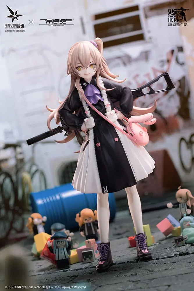 Girls Frontline 1/7 UMP45 Agent Lop Rabbit PVC szobor figura 21 cm termékfotó