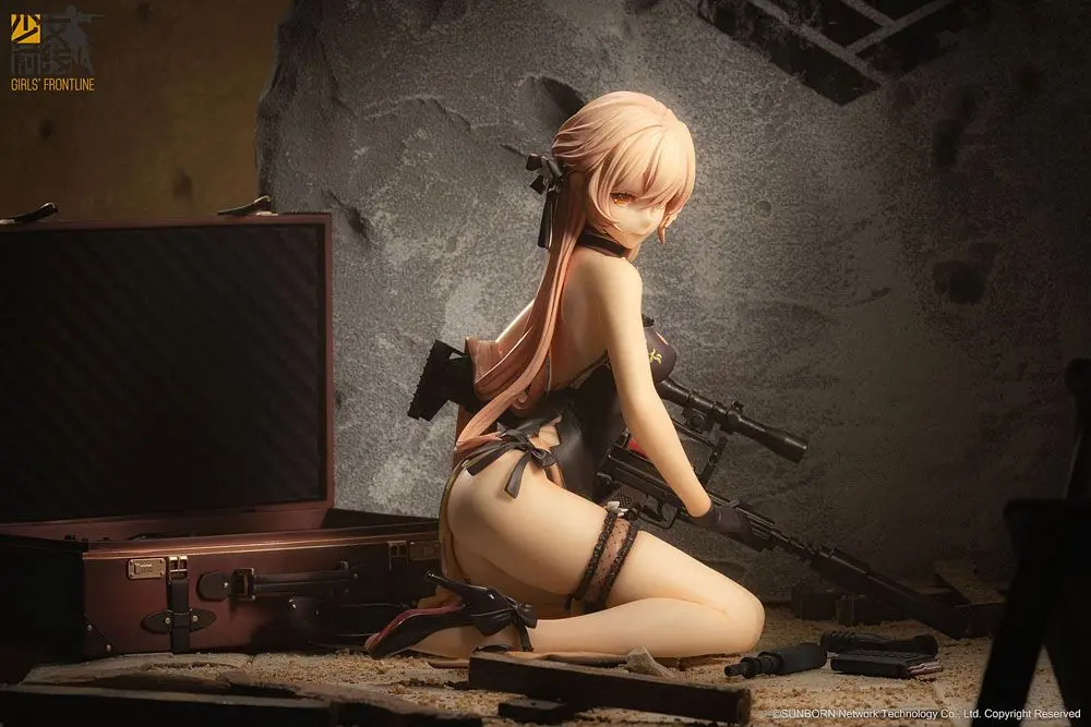 Girls Frontline 1/8 OTS-14 Purple Rain Heart Severe Injury Ver. PVC szobor figura 25 cm termékfotó