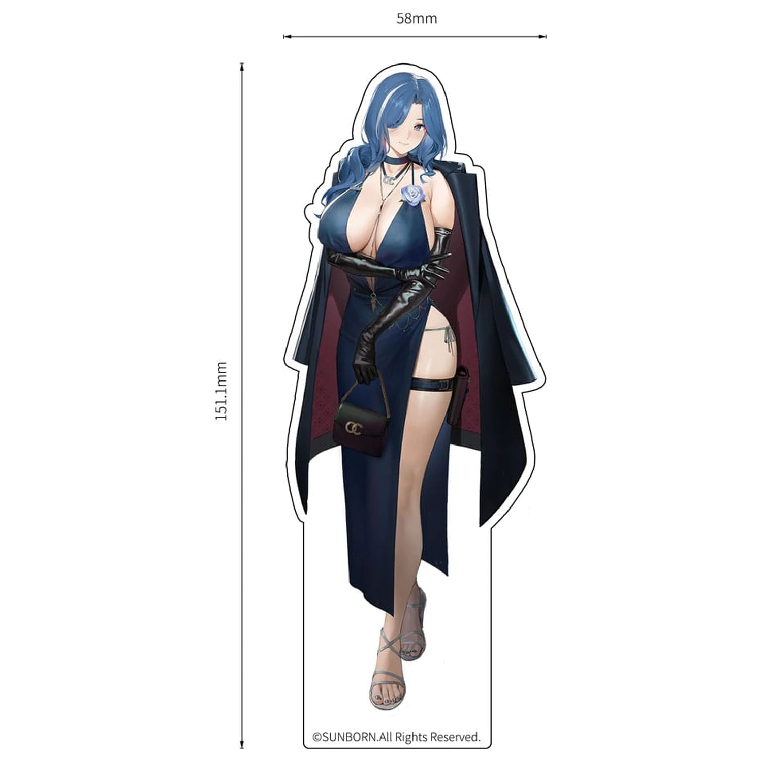 Girls´ Frontline 2 1/6 Helen (DP-12) Starlit Waltz ver. PVC szobor figura 28 cm     termékfotó