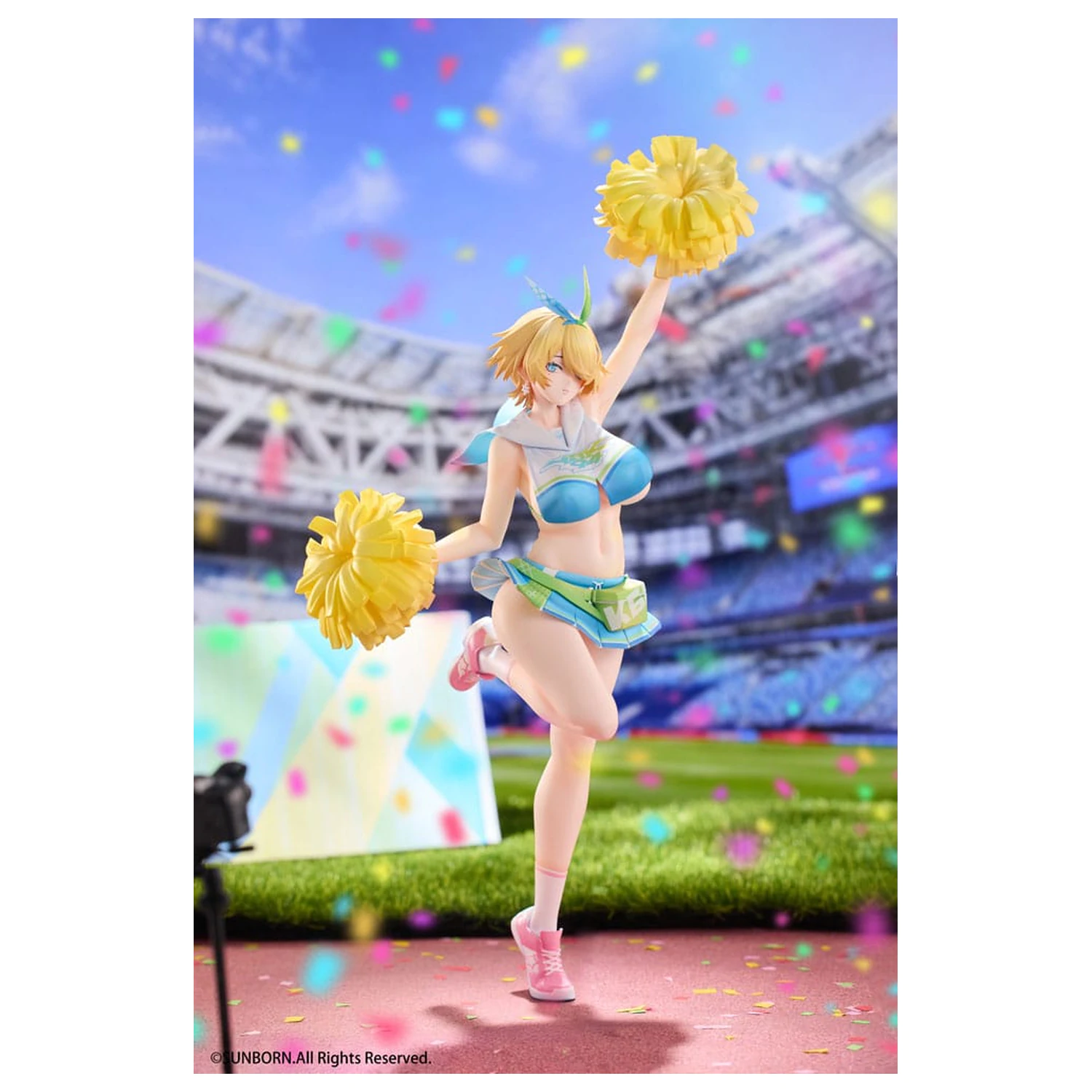 Girls´ Frontline 2 1/7 Nikketa: Dance Like the Blazing Sun Bonus Inclusive Limitált kiadás PVC szobor figura 31 cm termékfotó