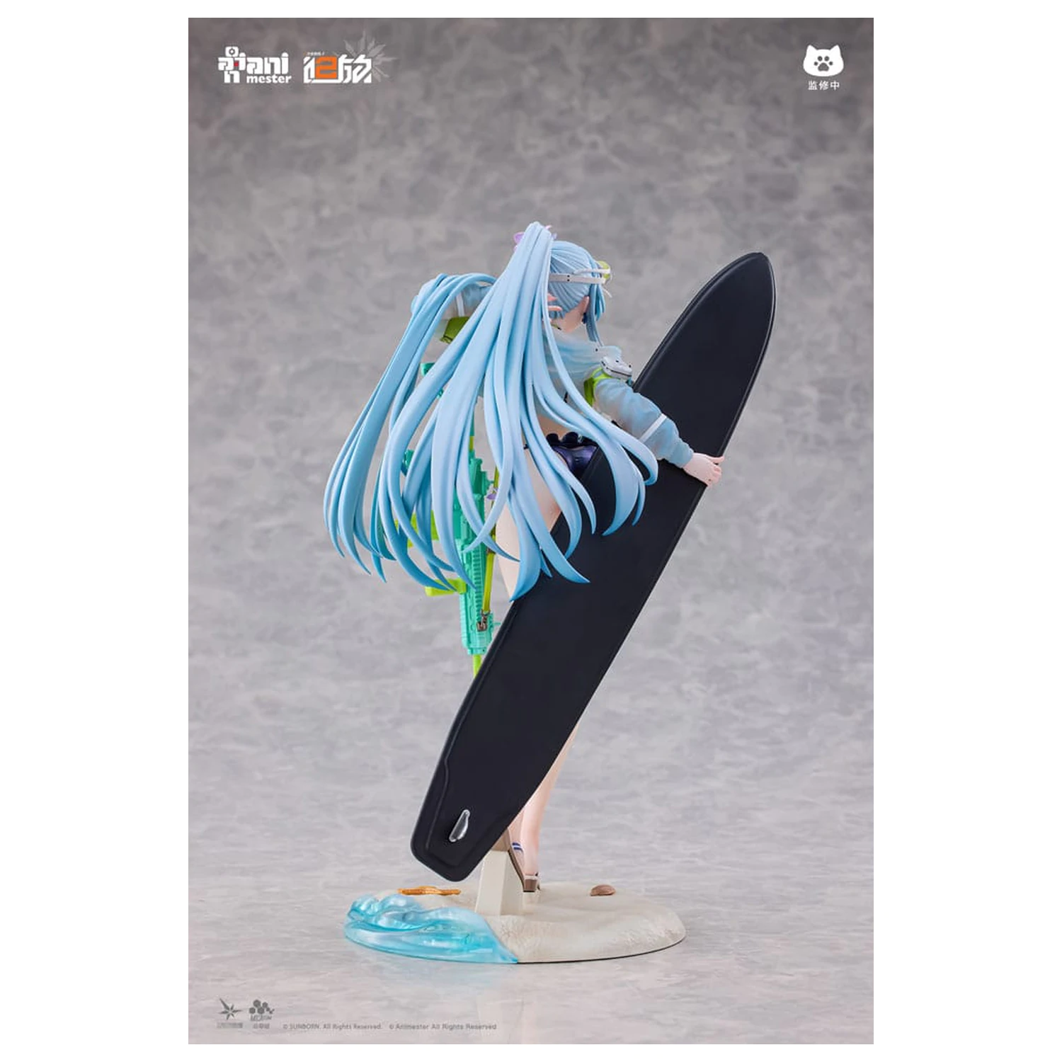 Girls' Frontline 2: Exilium 1/7 HK416 Cerulean Breaker szobor figura 24 cm termékfotó
