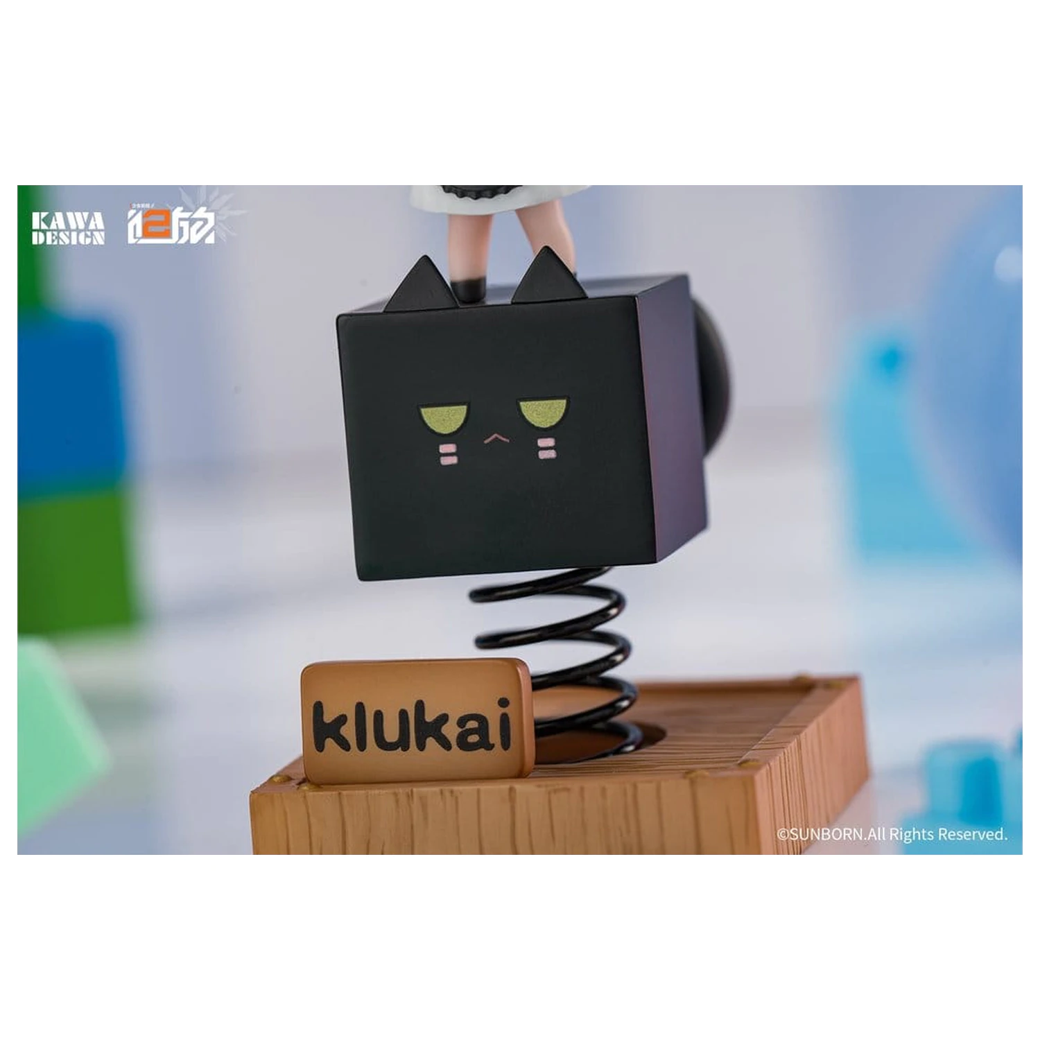 Girls' Frontline 2: Exilium Black Cat Klukai Spring PVC figura 12 cm termékfotó