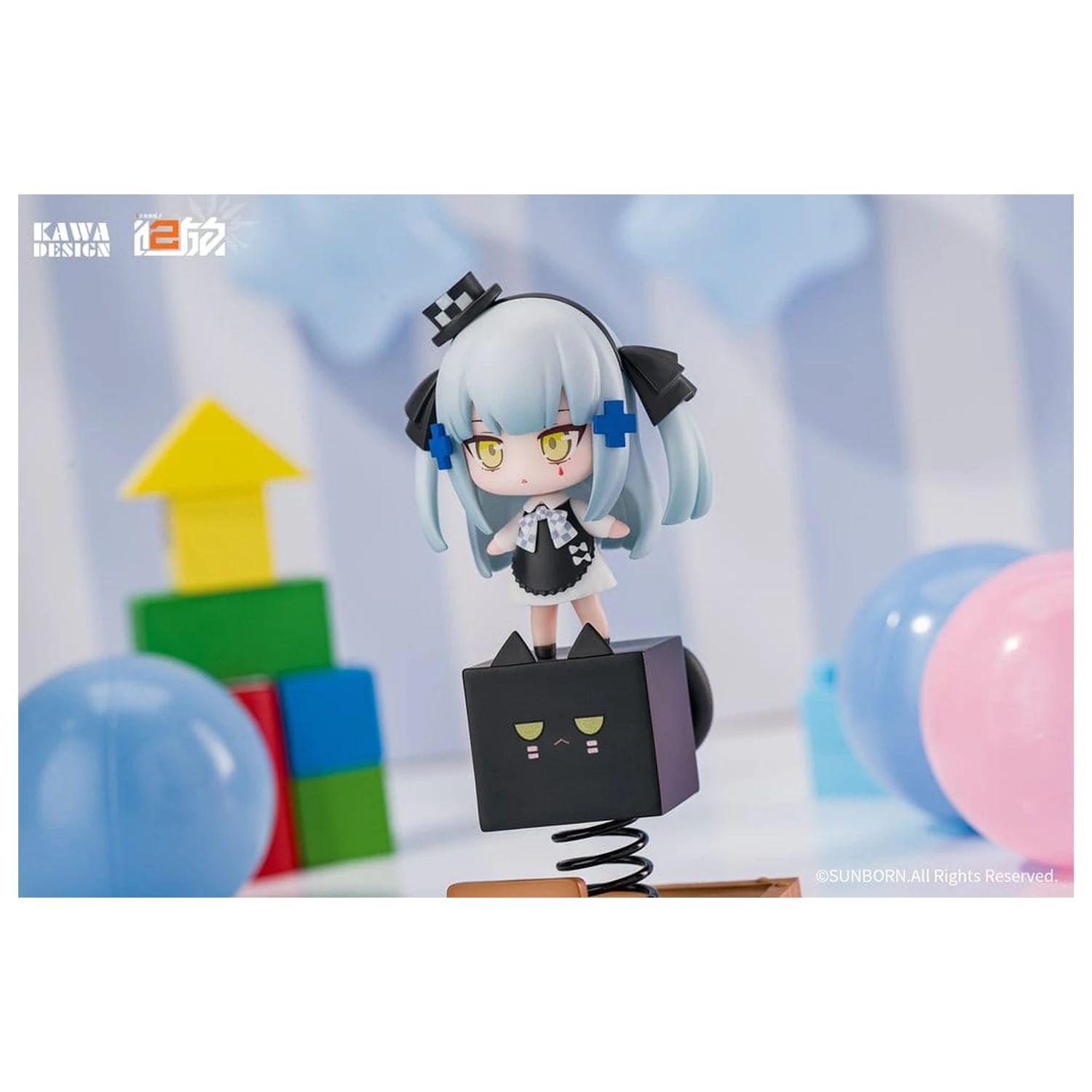 Girls' Frontline 2: Exilium Black Cat Klukai Spring PVC figura 12 cm termékfotó