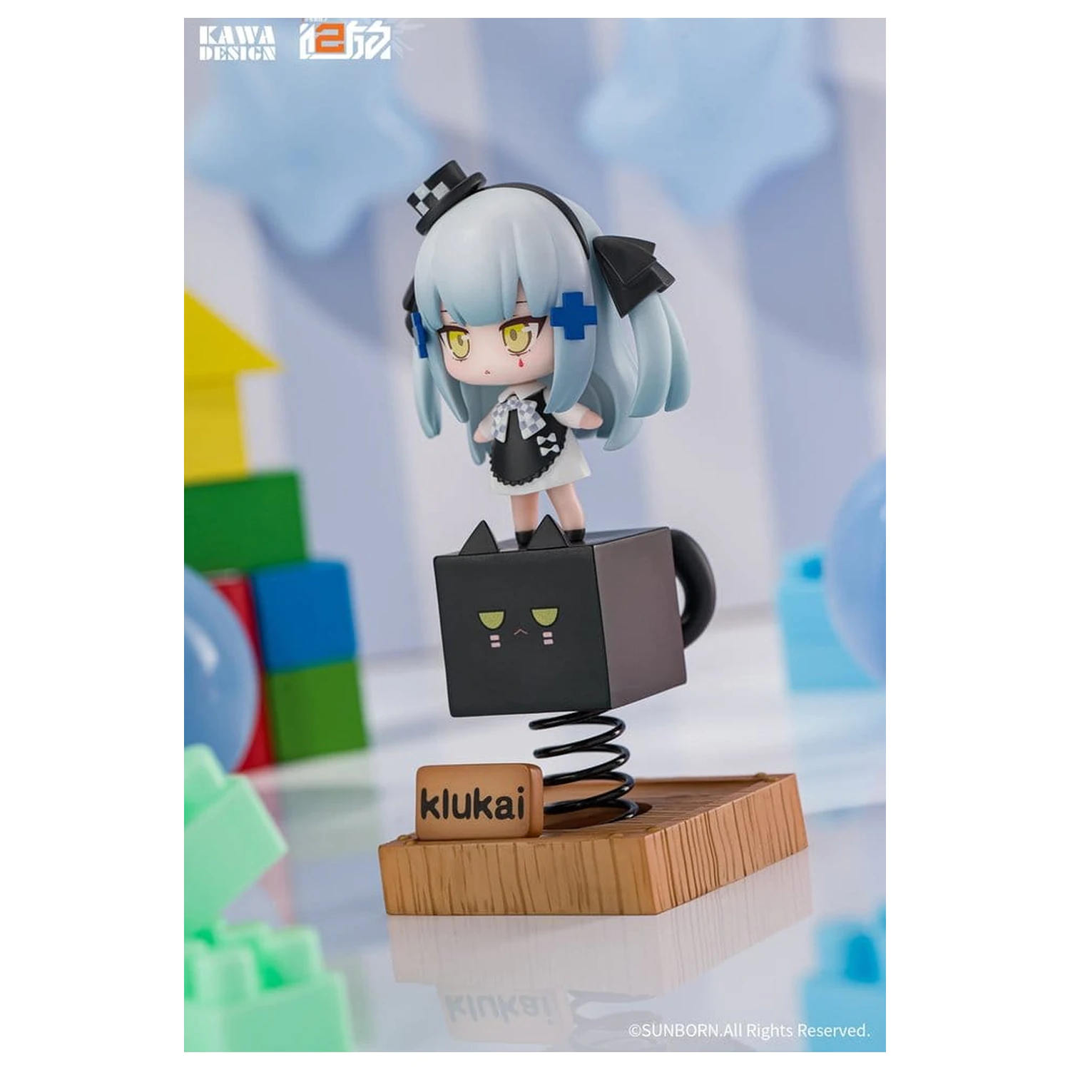 Girls' Frontline 2: Exilium Black Cat Klukai Spring PVC figura 12 cm termékfotó
