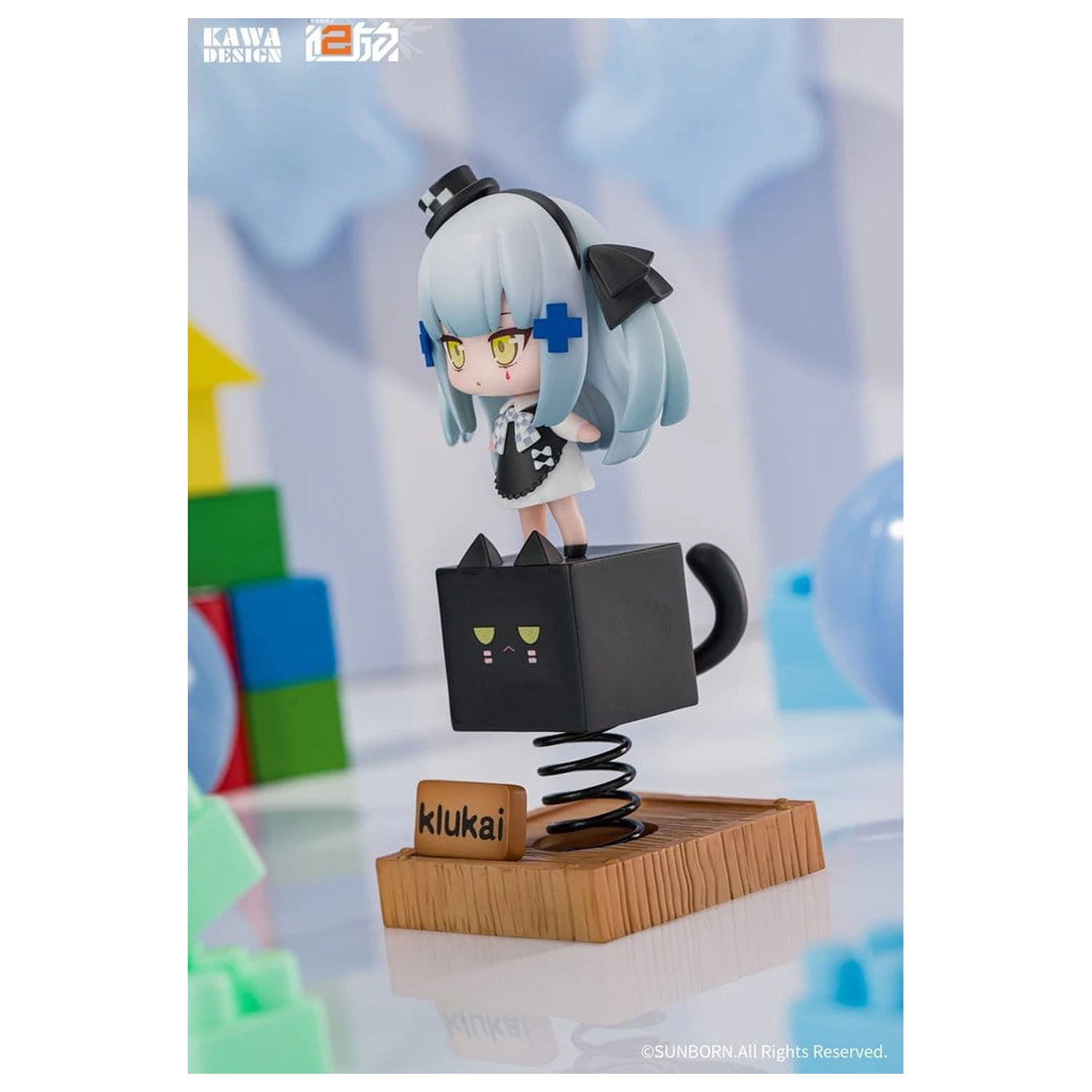 Girls' Frontline 2: Exilium Black Cat Klukai Spring PVC figura 12 cm termékfotó